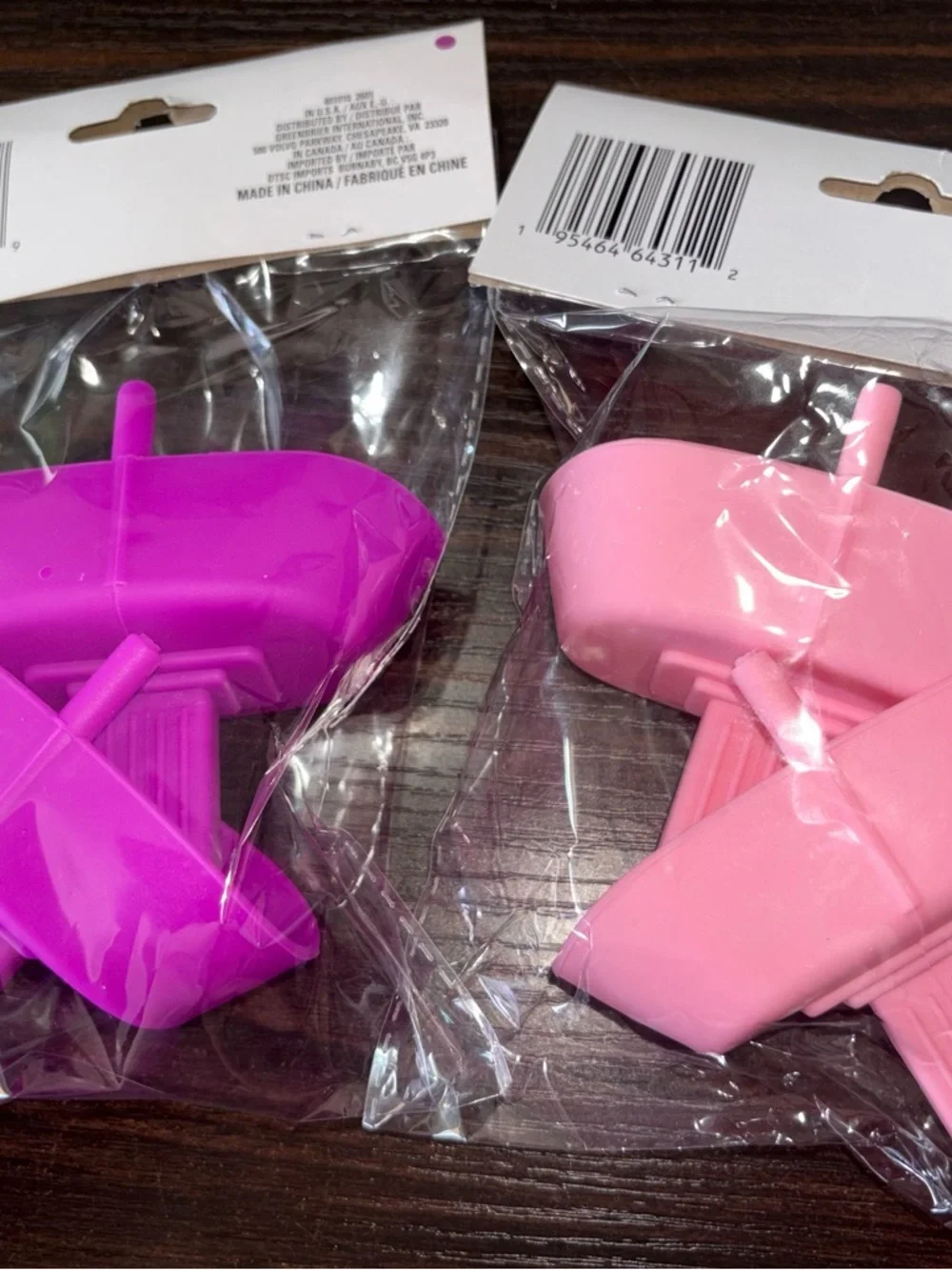 Refresh Silicone Popsicle Stick Holders - Pink & Purple (2 Pack)